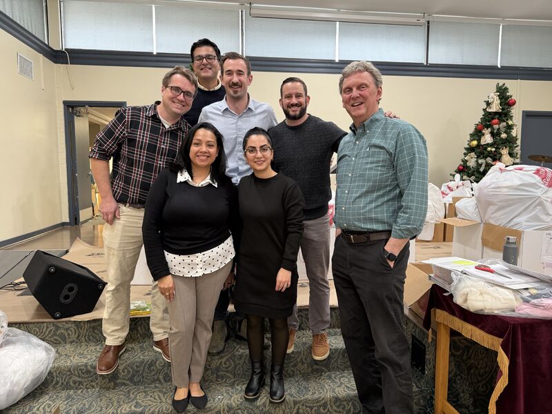 Founders Bank volunteers at The Salvation Army's angel tree program