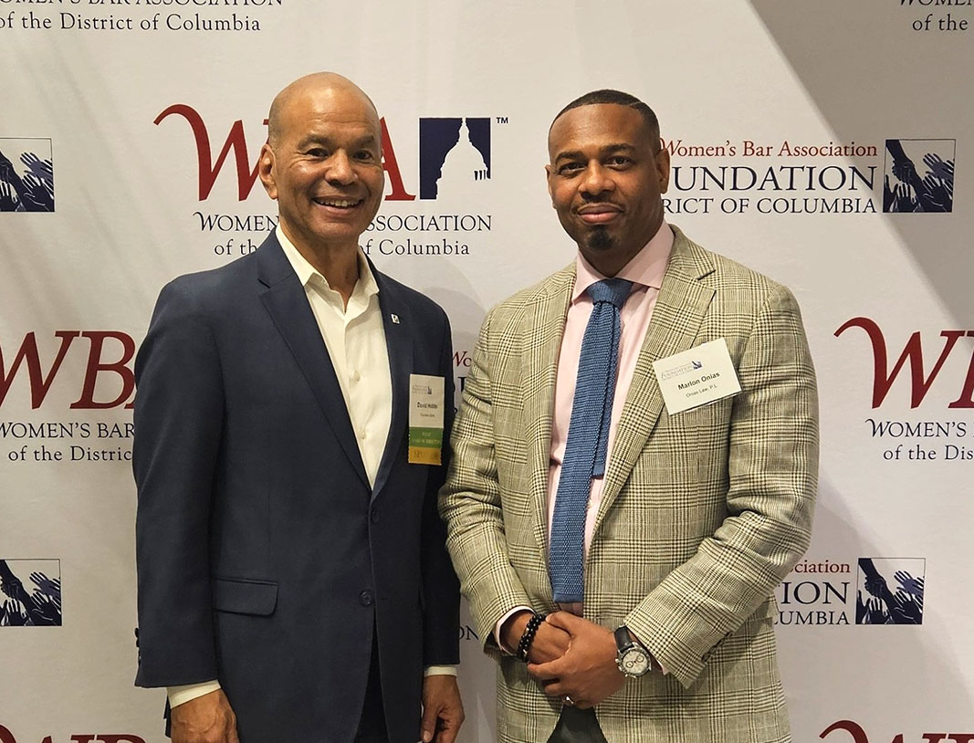David Hobbs and Marlon A. Onias, Founder and Managing Attorney of Onias Law
